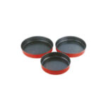 JUEGO DE 3 MOLDES PARA PAN CON ANTIHADERENTE FIIJO DE 28 32