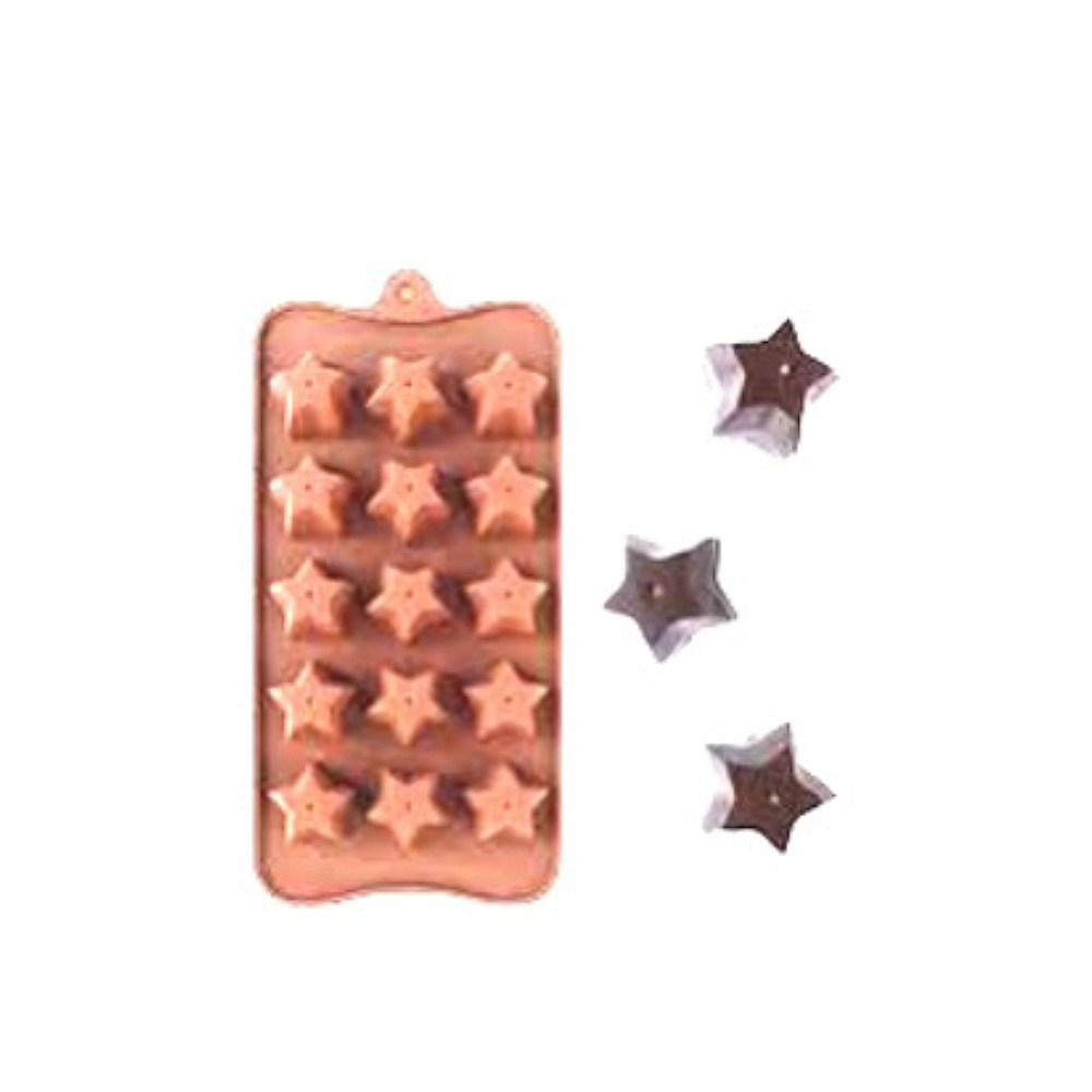 MOLDE DE SILICON  ESTRELLA