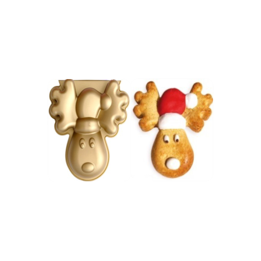 MOLDE SILICON RENO NAVIDAD PULPO 24 X 2I X 4 CM