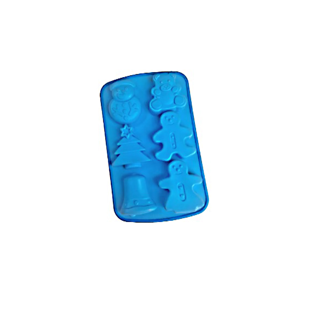 MOLDE SILICON NAV 6 FIGURAS JENG NIÑO Y NIÑA MAS 26X17 CM