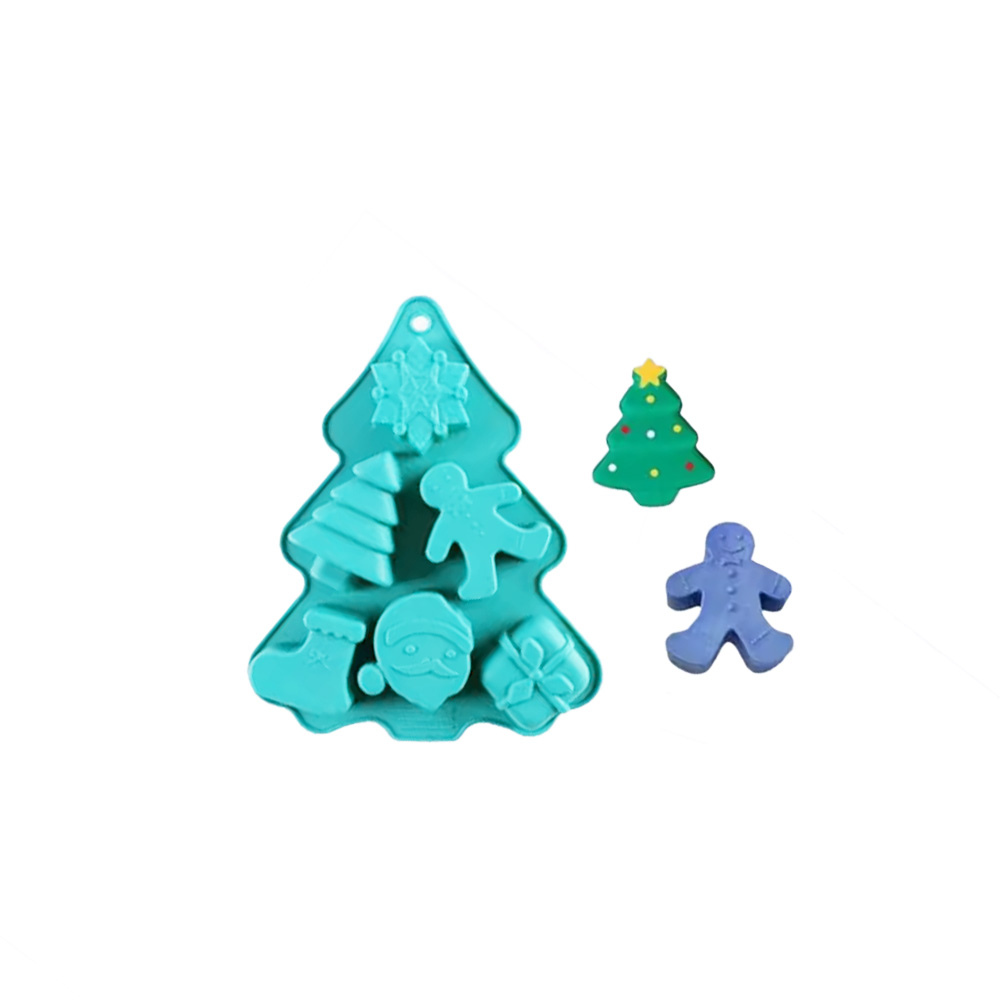 MOLDE SILICON NAV 6 FIGURAS 26X21X4 CM