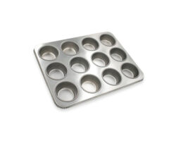 MOLDE MUFFIN 12 CAVIDADES ESTANDAR GALVANIZADO