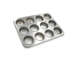 MOLDE MINI MUFFIN 12 CAVIDADES GALVANIZADO