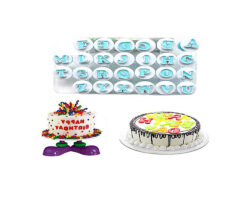 CORTADOR EYECTOR LETRAS MAYUSCULAS 2 CM PLAST.