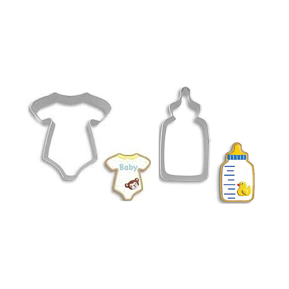 CORTADOR BABY 2 PZ 6 Y 9 CM ACERO