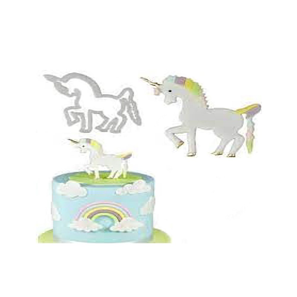 CORTADOR PLAS UNICORNIO 13 CM