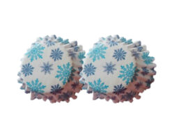 CAPACILLO MINI #4  BLANCO COPOS AZUL  100 PZ