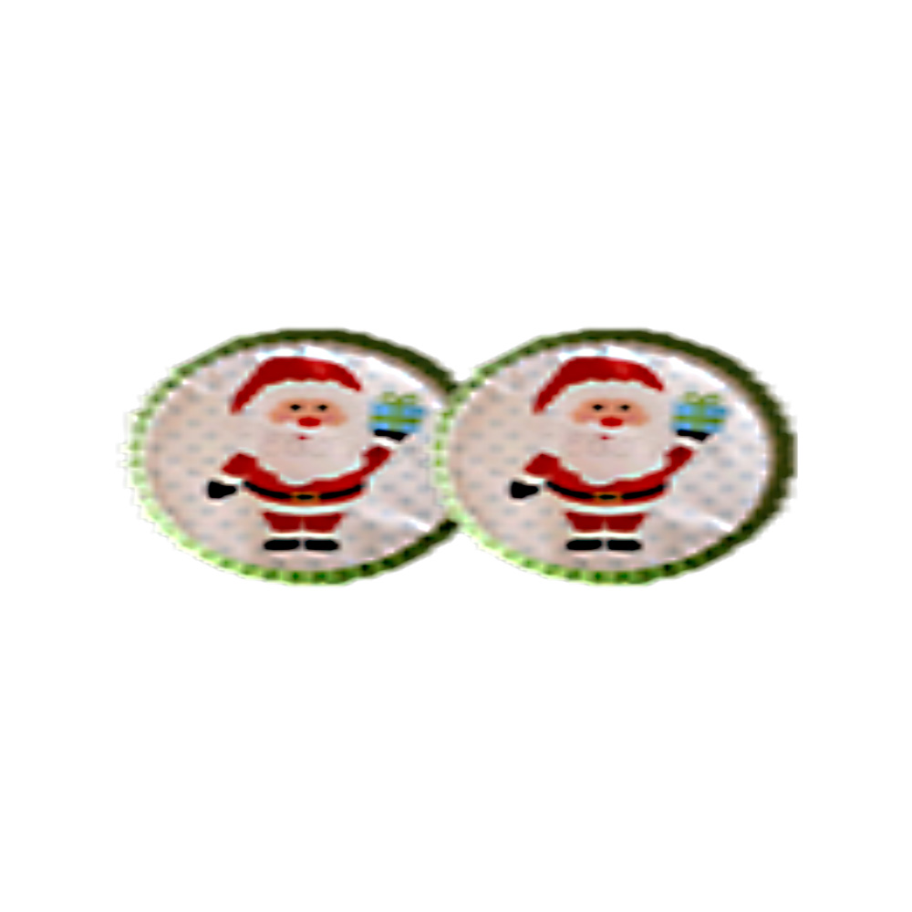 CAPACILLO MINI #4 SANTA VERDE Y ROJO 100 PZ