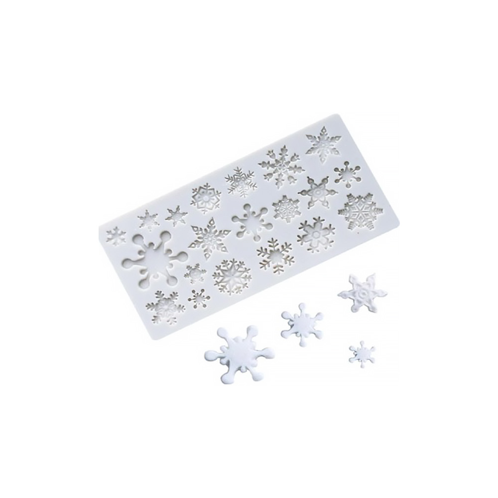 MOLDE SILICON COPOS 12X6 CM. MINI