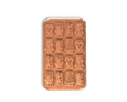 MOLDE SILICON 16 CAV. NAVIDAD 30X17CM