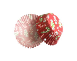 CAPACILLOS ROJO BASTON CARAMELO #72  100 PZ