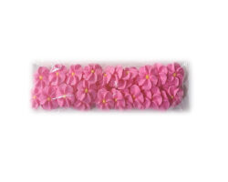 PASTILLAJE AZUCAR FLOR REHILETE ROSA 2X2 CM 40 PZS. APROX.