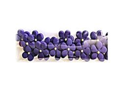 PASTILLAJE AZUCAR FLOR DURAZ 5 PETA MORADA 2.5 CM 21 PZS. AP