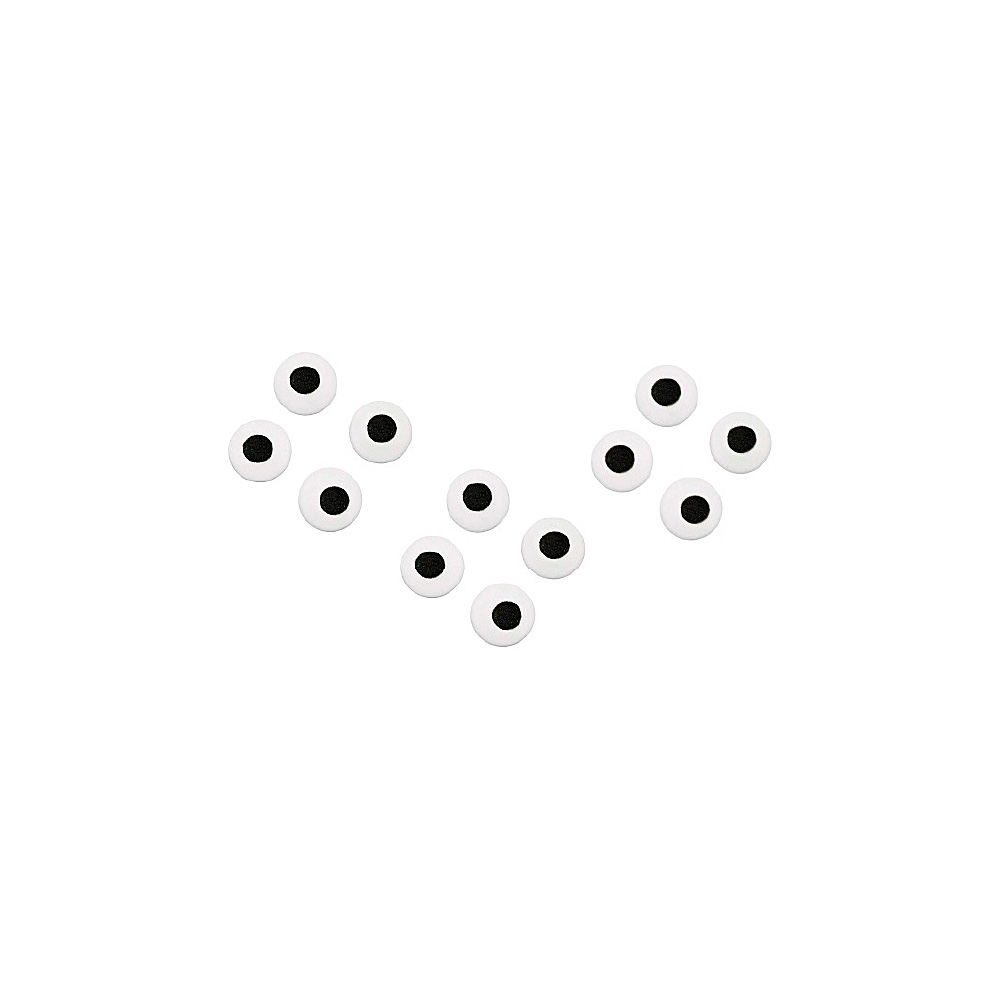 PASTILLAJE AZUCAR OJOS GRANDE 3CM 12 PZA