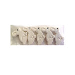 PASTILLAJE AZUCAR CONEJO 5X3.5 10PZ APROX