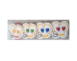 PASTILLAJE AZUCAR ABEJA  2.3CM 16 PZ APROX.