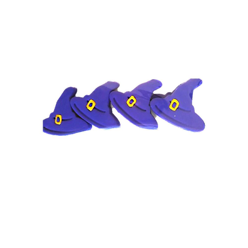 PASTILLAJE AZUCAR HAL SOMBRERO BRUJAS 8PZ 5X4.5 CM