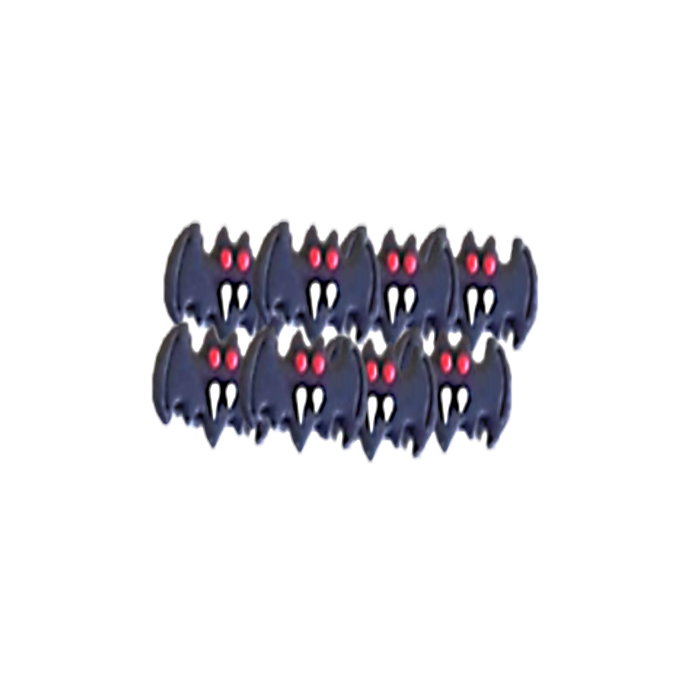 PASTILLAJE AZUCAR HAL MURCIELAGO 13PZ 4X3CM