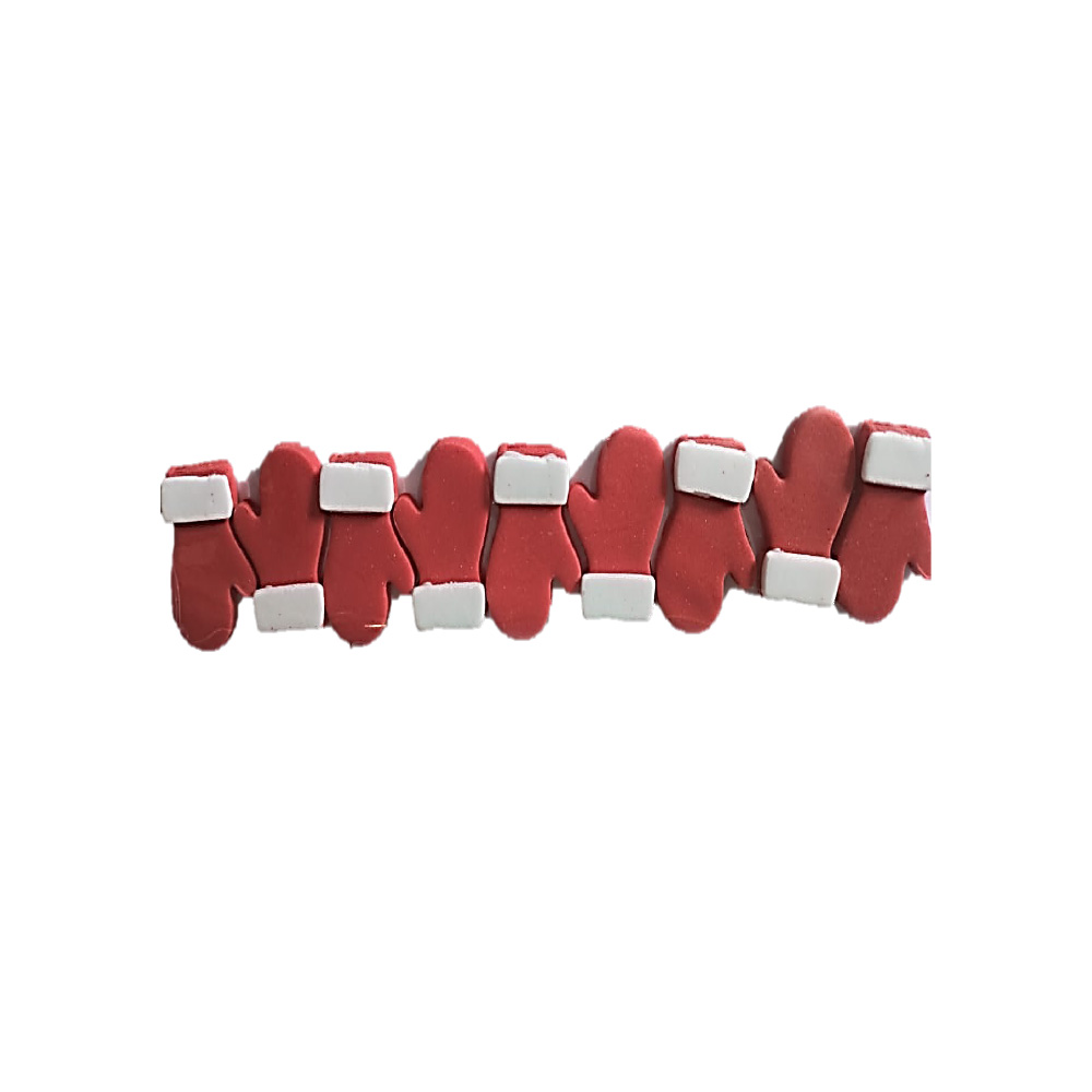 PASTILLAJE AZUCAR NAV GUANTE  3CM 9PZA