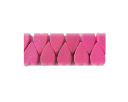 PASTILLAJE AZUCAR CORAZON CH ROSA GLITER 2.5 CM 22 PZS. APRO