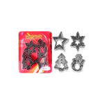 CORTADORES AINOX 20 PZ NAVIDAD  DE 4 A 8CM