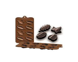 MOLDE SILICON CHOCOLATE HOJAS 20X11CM