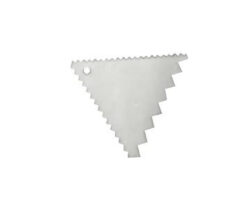 TRIANGULO DECORADOR DE ACERO INOX