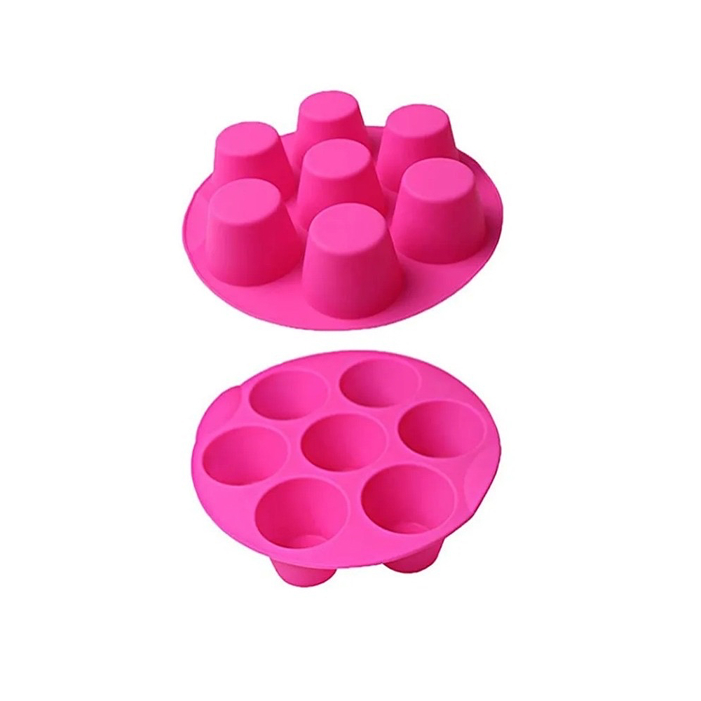 MOLDE SILICON PARA PIRULETA DE 5.5X4X4 DE 7 CAV.