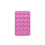 MOLDE SILICON 24 CAV REDONDO 3D 3.4X1.5 CM