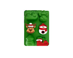 MOLDE SIL. NAV TRINEO RENO NIEVE 6 CAV. 8X4 CM.