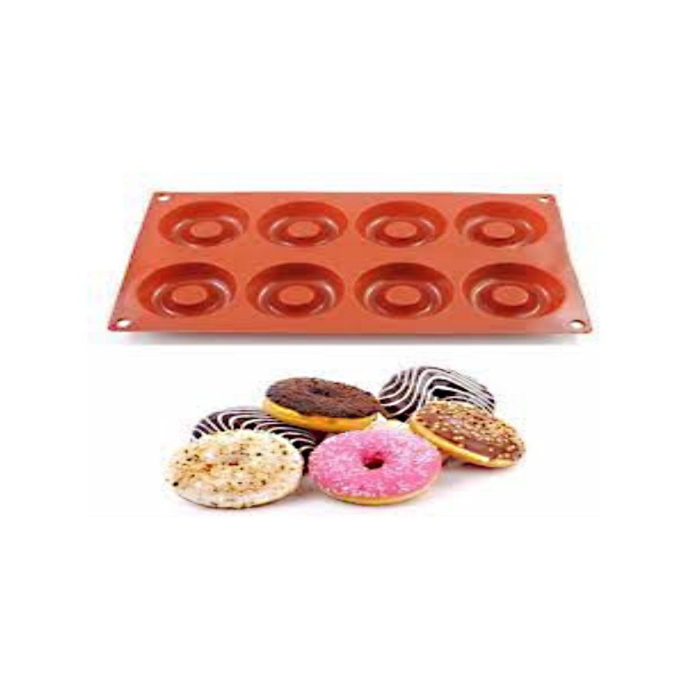 MOLDE SILICON DONA  MEDIANA 8 CAV DE 6 DIAM. 30X8CM