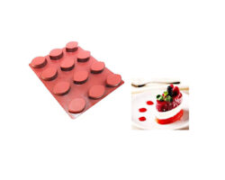 MOLDE SILICON MINI POSTRE OVALADO 3.5X5.5X2CM