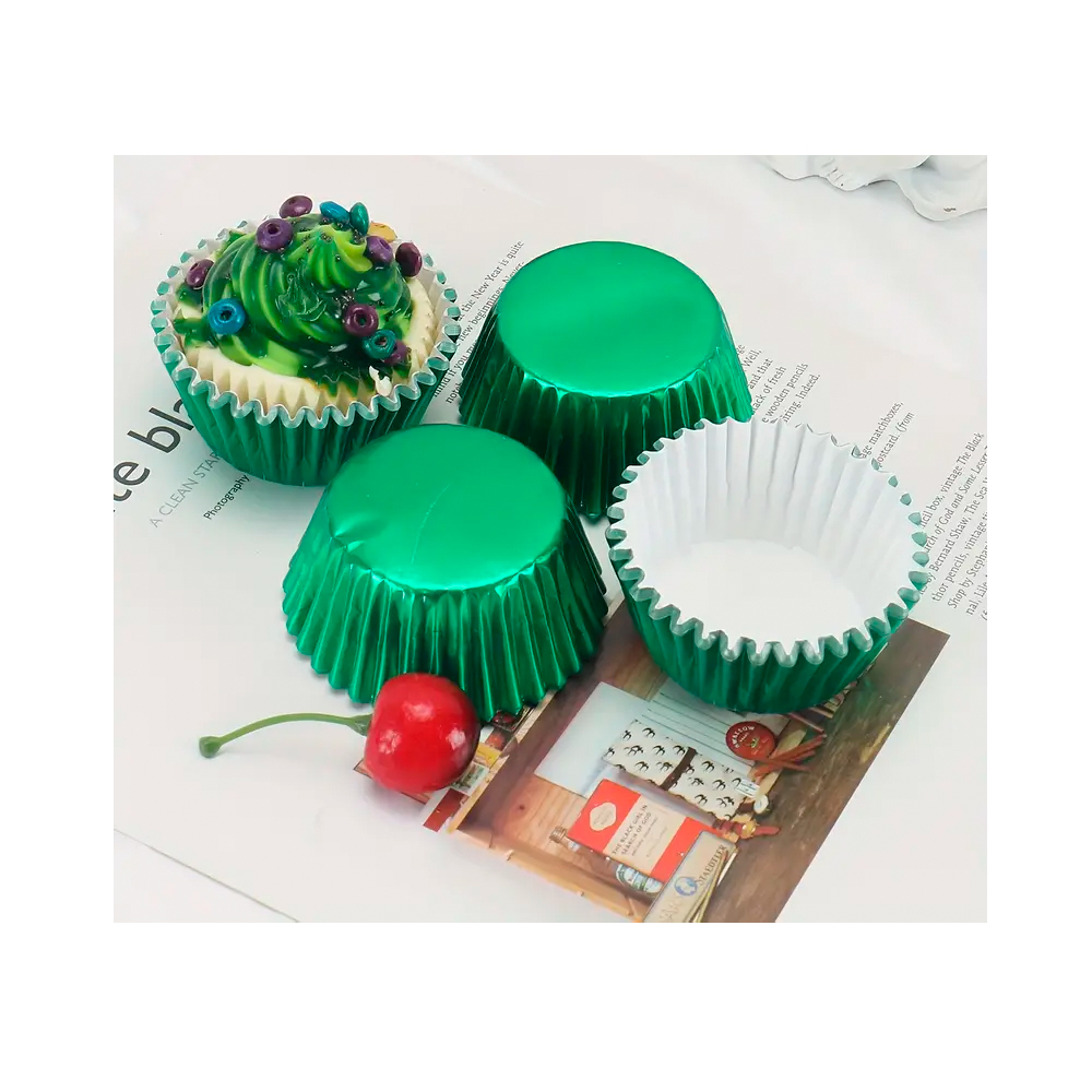 CAPACILLO #72 TUBO DE 500 PZ METALICO VERDE