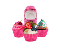 CAPACILLO #72 TUBO DE 500 PZ METALICO ROSA