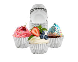 CAPACILLO #72 TUBO DE 500 PZ METALICO SILVER