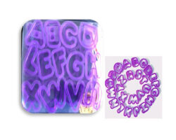 SET DEABECEDARIO PLASTICO 5CM