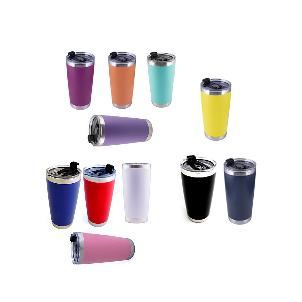 TERMO AINOX 20 OZ TAPA ACRILICO 11 COLORES ANCHO