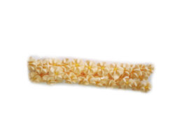PASTILLAJE AZUCAR FLOR  REHILETE BEIGE 2X2 CM 40 PZS. APR