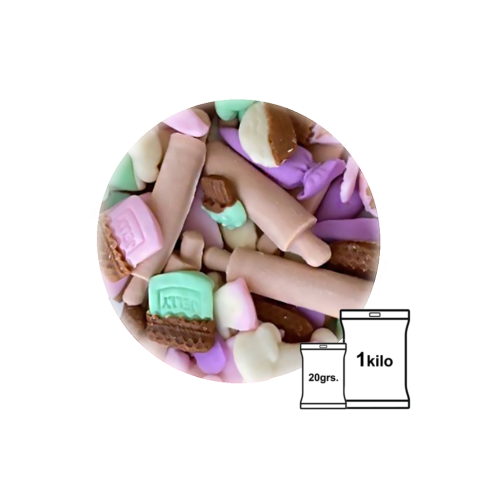 FIGURAS DE FONDANT COCINA 20G