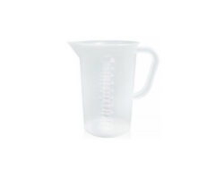 JARRA MEDIDORA PLAST. 2 L. GRABADA 15 X DIAM. X 20.5 ALT.